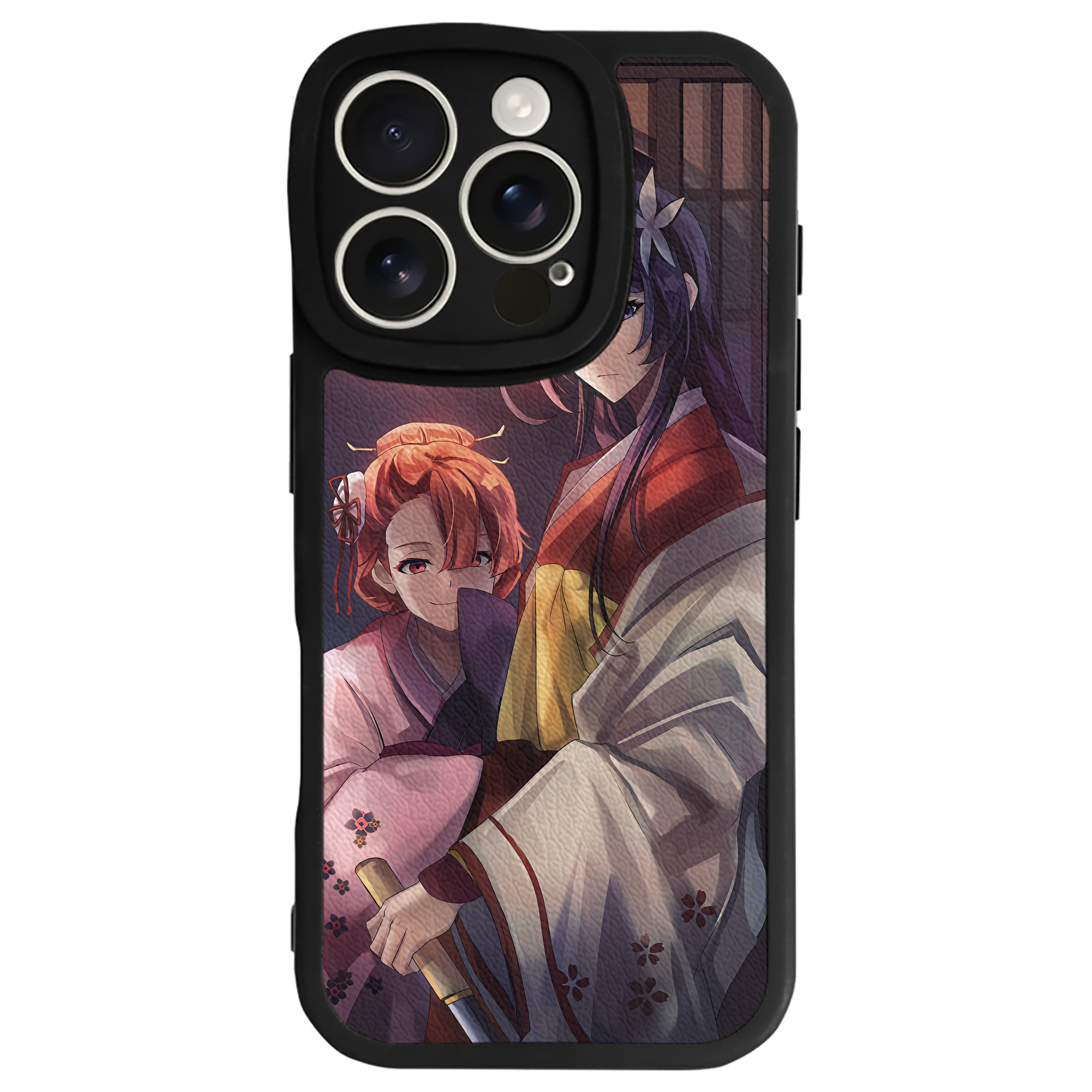 （画像用） 文豪ストレイドッグス Bungo Stray Dogs 【iPhone 16シリーズ対応】シリコンスマホケース（レザー調） 材質：シリコン
